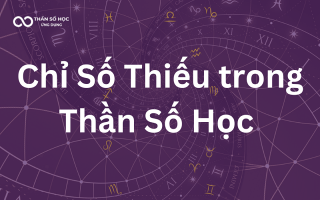 Chỉ Số Thiếu trong Thần Số Học 