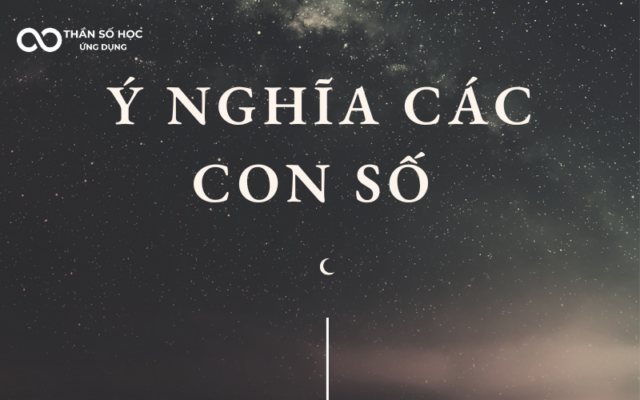 Ý nghĩa các con số