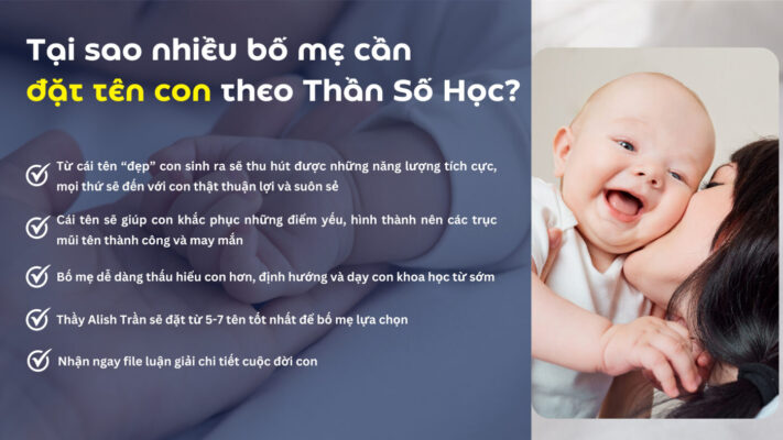 Đặt tên cho bé tại Thần Số Học Ứng Dụng