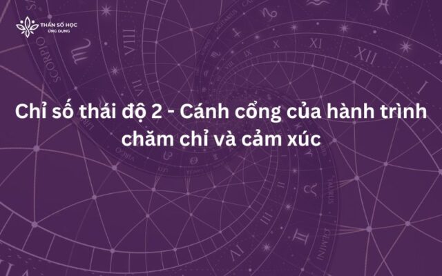 Chỉ số thái độ 2