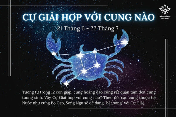 Cung Cự Giải hợp với cung nào