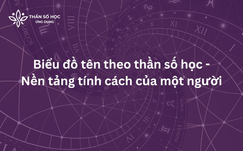 Biểu đồ tên theo thần số học - Nền tảng tính cách của một người