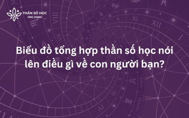 Biểu đồ tổng hợp thần số học nói lên điều gì về con người bạn