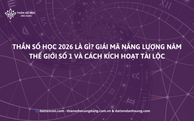 Thần số học 2026 là gì Giải mã năng lượng năm thế giới số 1 và cách kích hoạt tài lộc 