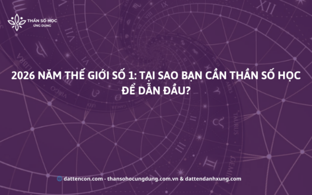 Tại Sao Bạn Cần Thần Số Học Để Dẫn Đầu?