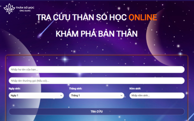 Thần Số Học Ứng Dụng